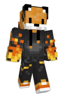 Voidfeather Minecraft avatar full body