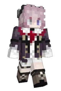 Voidital Minecraft avatar full body