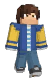 Vokami Minecraft avatar full body