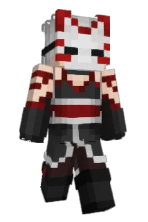 VolcanoKitsune Minecraft avatar full body