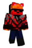Volcattic Minecraft avatar full body