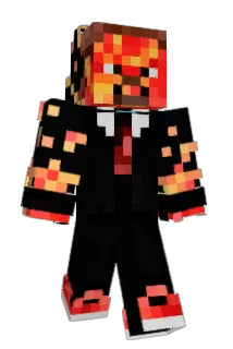 Volcinox Minecraft avatar full body