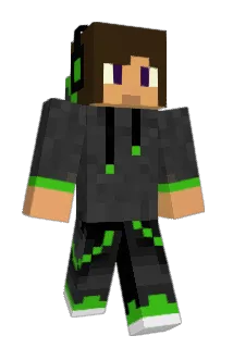 VolcomElf Minecraft avatar full body
