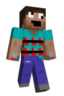 Voldtageren Minecraft avatar full body