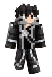 VollBART Minecraft avatar full body