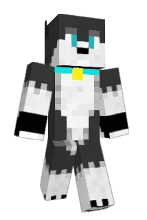 VoltTheHusky Minecraft avatar full body