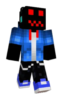 Voltronex Minecraft avatar full body