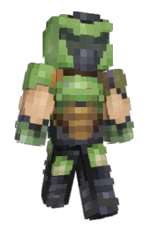 Volume12 Minecraft avatar full body