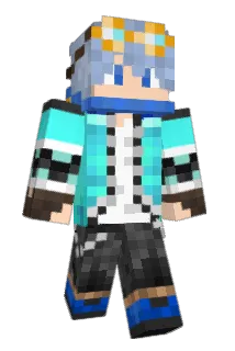 VortexNeptune Minecraft avatar full body