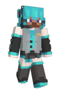 Vortxk Minecraft avatar full body