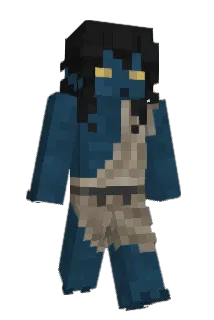 VostID Minecraft avatar full body
