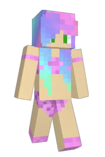Voxelectronica Minecraft avatar full body