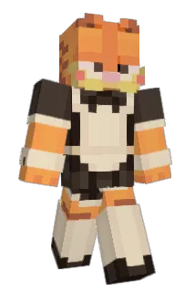 Voxitrix Minecraft avatar full body