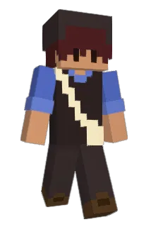 Vrumpo Minecraft avatar full body