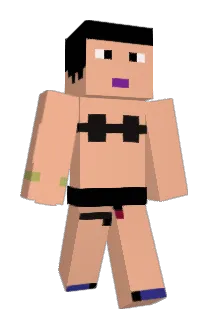 Vrunette17 Minecraft avatar full body