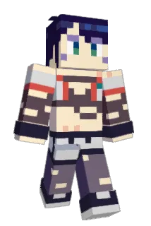 Vulasaur Minecraft avatar full body
