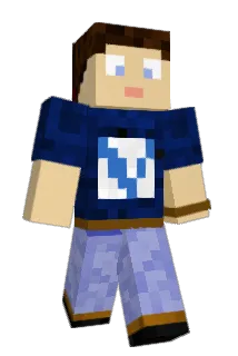 Vulcanetix Minecraft avatar full body