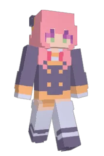 Vushiee Minecraft avatar full body