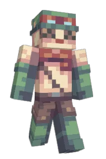Vymus Minecraft avatar full body
