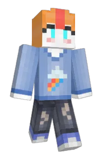 VynalDerp Minecraft avatar full body