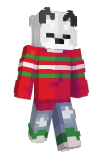 W01F0X Minecraft avatar full body