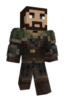 W026 Minecraft avatar full body