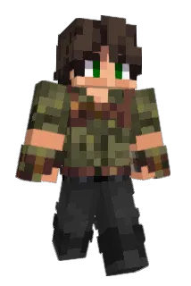W0LV3ZZ Minecraft avatar full body