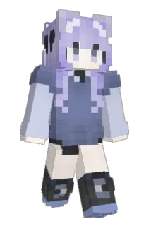 W11B Minecraft avatar full body