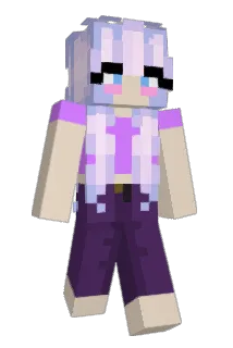 W1nterWolf Minecraft avatar full body