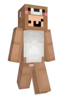 W334B00 Minecraft avatar full body