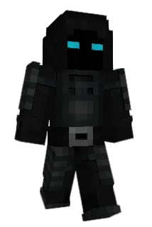 W3EHunter Minecraft avatar full body