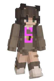 W3ow Minecraft avatar full body