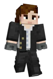 W3rtty Minecraft avatar full body