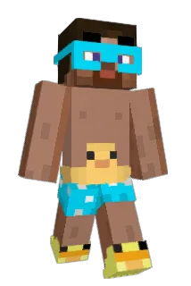 W957 Minecraft avatar full body