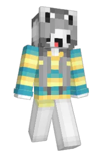 WDGastergirl Minecraft avatar full body