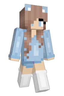 WHITE_QUEEN Minecraft avatar full body