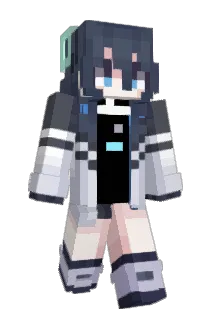 WHT1232 Minecraft avatar full body