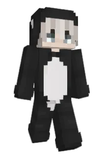 WL_Black Minecraft avatar full body
