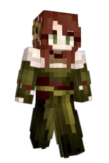 WNDPF1825 Minecraft avatar full body