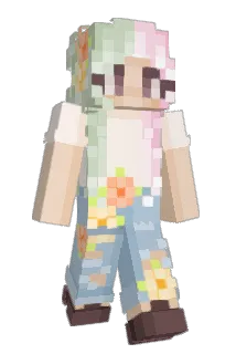WO0P Minecraft avatar full body