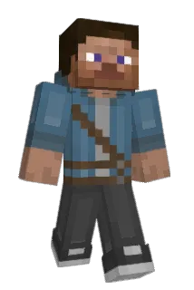 WOLF35745 Minecraft avatar full body