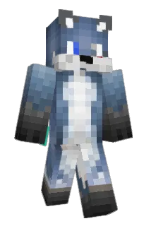WOLFANIM Minecraft avatar full body