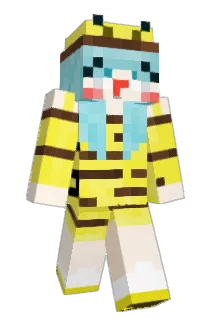 WORM_bee Minecraft avatar full body