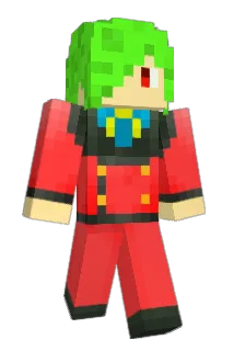 WR0653A Minecraft avatar full body