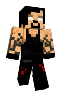 WWE_Undertaker Minecraft avatar full body