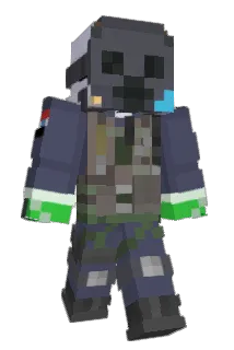 WXH547 Minecraft avatar full body