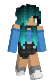 W_ish Minecraft avatar full body