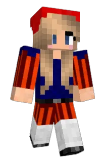 Waffellina Minecraft avatar full body