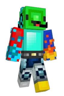 WaffleRift Minecraft avatar full body