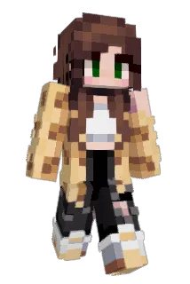 WaffleTale Minecraft avatar full body